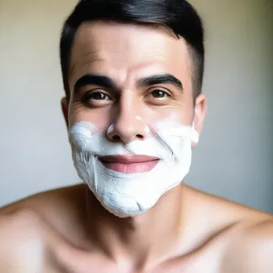 One of my friends always brags about having a smooth-skinned face, but it's because he shaves it every day!