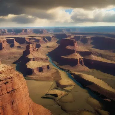 The film utilized breathtaking aerial shots of the landscape to convey the vastness and grandeur of the setting.