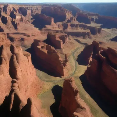 The film utilized breathtaking aerial shots of the landscape to convey the vastness and grandeur of the setting.