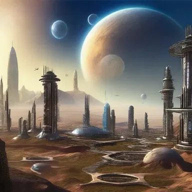 In a futuristic world, humans have the ability to landscape entire planets to make them habitable for colonization.