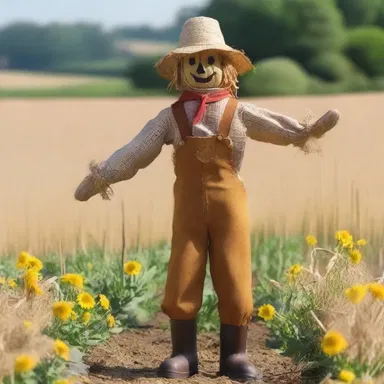 Why did the scarecrow become a landscape gardener? Because he was outstanding in his field!