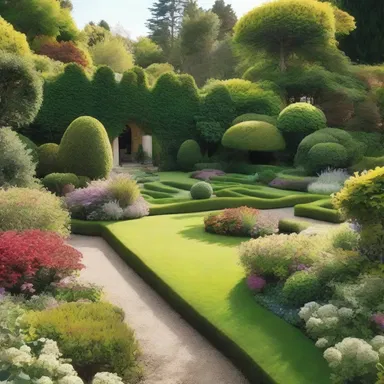 The author beautifully described how the protagonist would often wander through the meticulously landscaped gardens, finding solace and inspiration.