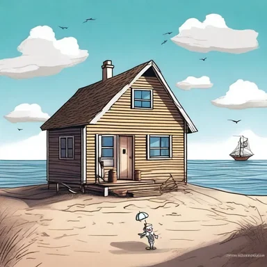 Why did the sailor build a house onshore? Because he didn't want to feel seasick!
