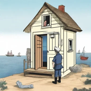 Why did the sailor build a house onshore? Because he didn't want to feel seasick!