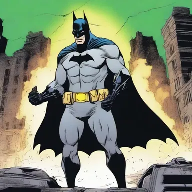 The villain's plot in the comic book series 'Batman' involved releasing a noxious gas to harm the citizens of Gotham City.