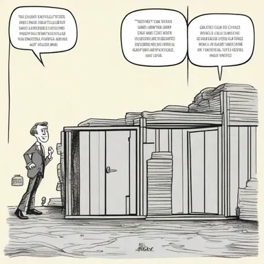 Why did the comedian build a redoubt? Because he wanted a safe space to deliver his punchlines without anyone interrupting!
