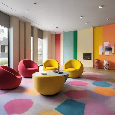 The interior designer used psychobabble to explain the emotional effects of color schemes and spatial arrangements in the building design.