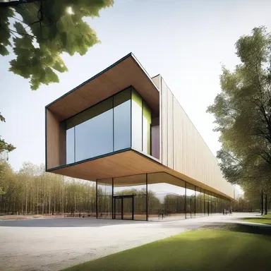 The design of this building allows for easy movement and avoids any areas that may slowcoach visitors.