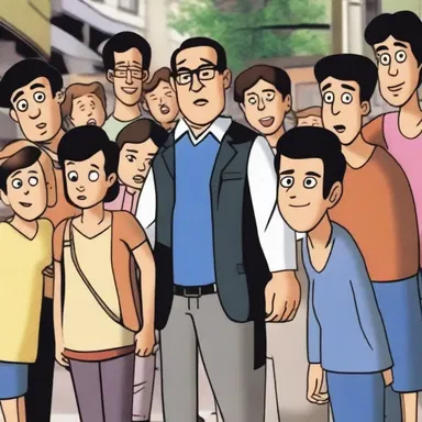 The slowcoach character in the movie is often portrayed as the one who needs to be constantly reminded to keep up with the rest of the group.