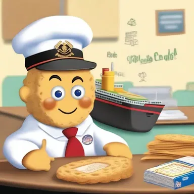 Why did the ship biscuit go to school? Because it wanted to be a smart cracker!