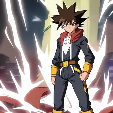 The protagonist in the anime series is chosen to become the kalif and must embark on a quest to save the world.