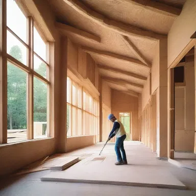 The architect extended himself, working nonstop to ensure every detail of the building design was perfect.