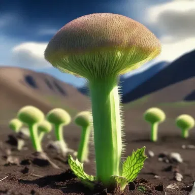 In the science fiction novel, the protagonist traveled to an alien planet where lesser burdock grew abundantly.