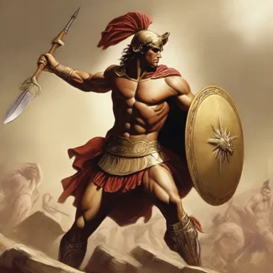 In Greek mythology, the relentless warrior Achilles was said to churn out victories in battle.