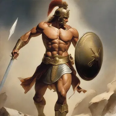 In Greek mythology, the relentless warrior Achilles was said to churn out victories in battle.