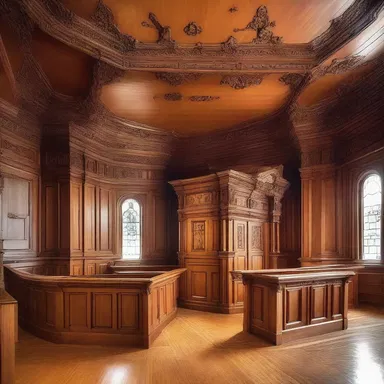 The historic church is known for its elaborate interior, including the beautifully carved wainscoting featured throughout the sanctuary.