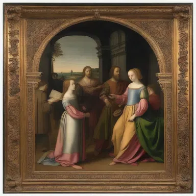 During the early stages of the Renaissance, artists were gropingly experimenting with new techniques and styles.