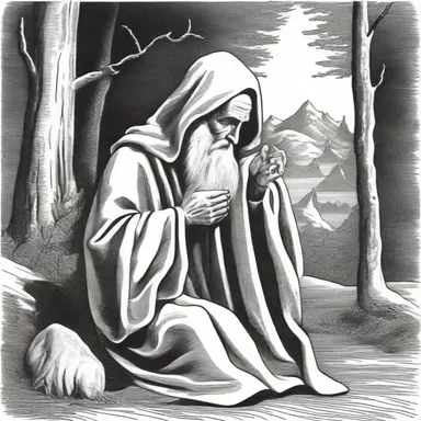 Why did the hermit decide to become eremitical? Because he wanted some peace and quiet!