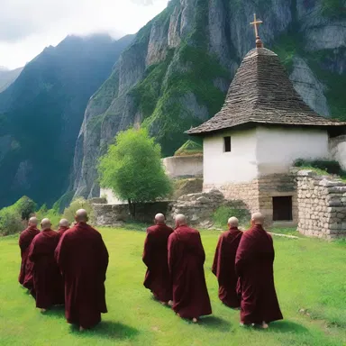 During the Middle Ages, many monks chose an eremitical life, isolating themselves in remote monasteries to focus on spiritual development.