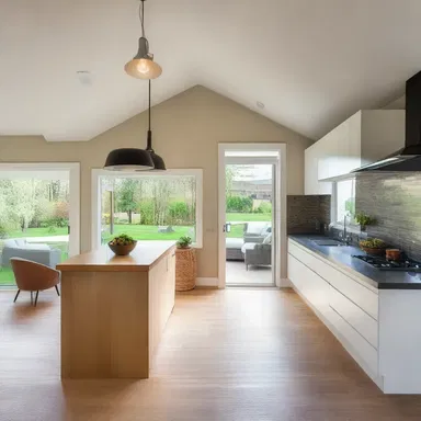 The newly renovated house is a real barnburner, with modern and stylish architecture and exquisite interior design.