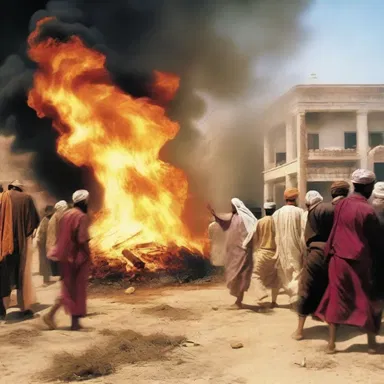 The scriptures condemn barnburners, for they are seen as causing destruction and going against the teachings of peace and respect.