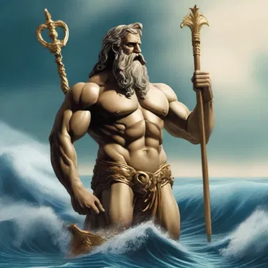 In Greek mythology, Poseidon was the god associated with the canalisation of the seas and any waterways.