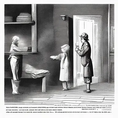 The novel depicted the canalisation of information and ideas through clandestine messages passed between characters.