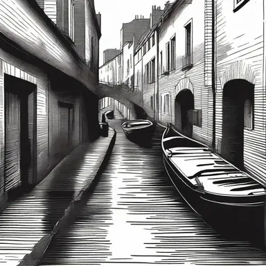The novel depicted the canalisation of information and ideas through clandestine messages passed between characters.