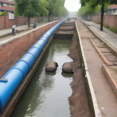 The documentary film showcased the importance of canalisation in improving transportation.