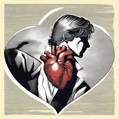 In the classic novel, the protagonist's heart would rend as he faced the consequences of his actions.