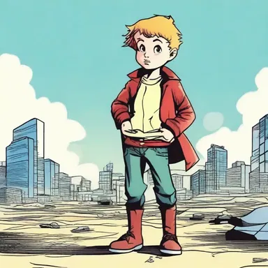 In the cute and winsome world of comic books, the protagonist often possesses childlike charm.