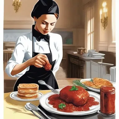 In the novel, the protagonist prepares a sumptuous meal with Sauce Espagnole, leaving the readers craving for the tantalizing flavors.