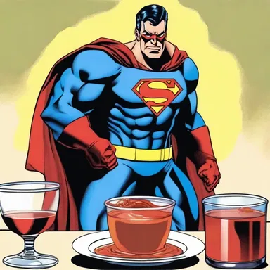 The superhero's secret weapon was his ability to concoct a mind-blowing sauce espagnole that would disarm any villain.