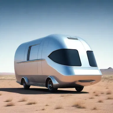 In the science fiction novel, the horsebox was a futuristic vehicle that could travel at the speed of light.