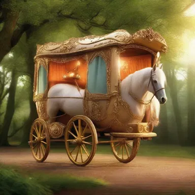In the fantasy movie, the horsebox transformed into a magic carriage that carried enchanted horses to a mystical land.