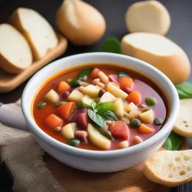 According to Greek mythology, minestrone soup was believed to have been a favorite dish of the gods on Mount Olympus.