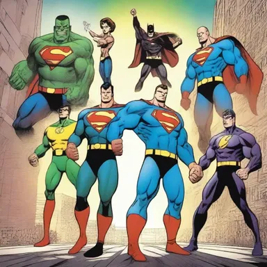 The superhero team consolidated their powers to defeat the supervillain and save the city.
