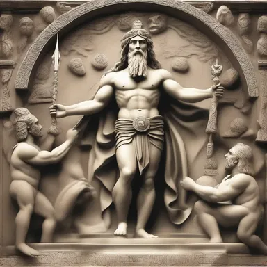 In ancient mythology, gods often consolidated their powers to overthrow powerful enemies or establish dominance.
