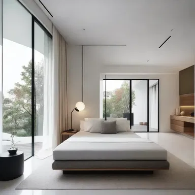 The sleek design and minimalist decor of the house cauterised any hint of coziness.
