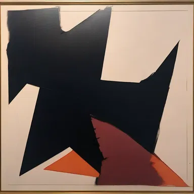 The artist's use of dark colors and sharp lines cauterised the piece, evoking a sense of emotional numbness.