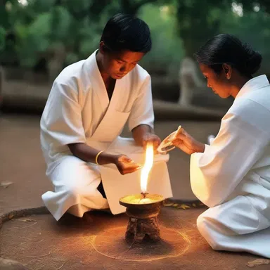In some religious rituals, cauterisation is believed to purify the body and soul, symbolizing a spiritual transformation.