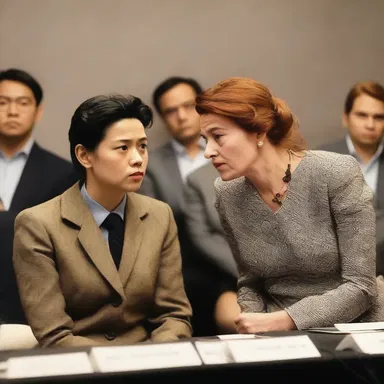 During the press conference, the reporter made an inquiring about the historical accuracy of the depicted events in the film.