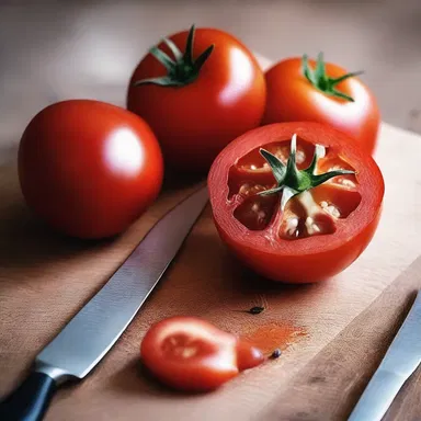 Why did the tomato turn red? Because it saw the knife doing the severance!