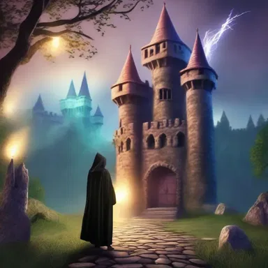 In the magical fantasy world, the sorcerer used his mystical powers to create a severance in the enchantment protecting the castle.