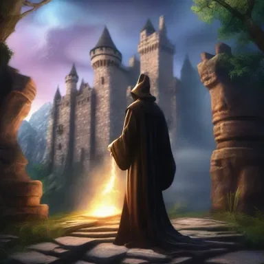 In the magical fantasy world, the sorcerer used his mystical powers to create a severance in the enchantment protecting the castle.