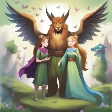 In the imaginary land of magic and mythical creatures, the storyline revolved around the power of togetherness in overcoming evil forces.