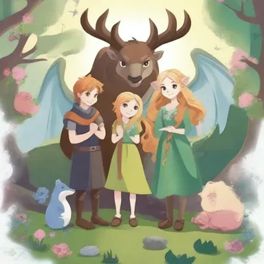 In the imaginary land of magic and mythical creatures, the storyline revolved around the power of togetherness in overcoming evil forces.