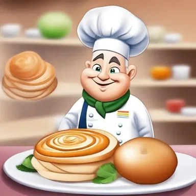In the culinary art, Chef Onion always saves the day with his special recipes!