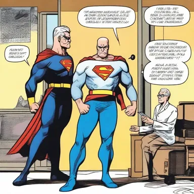 In the comic series, the superhero maintained a patient demeanor when dealing with the frustrations of an uncooperative villain.