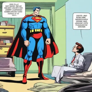 In the comic series, the superhero maintained a patient demeanor when dealing with the frustrations of an uncooperative villain.